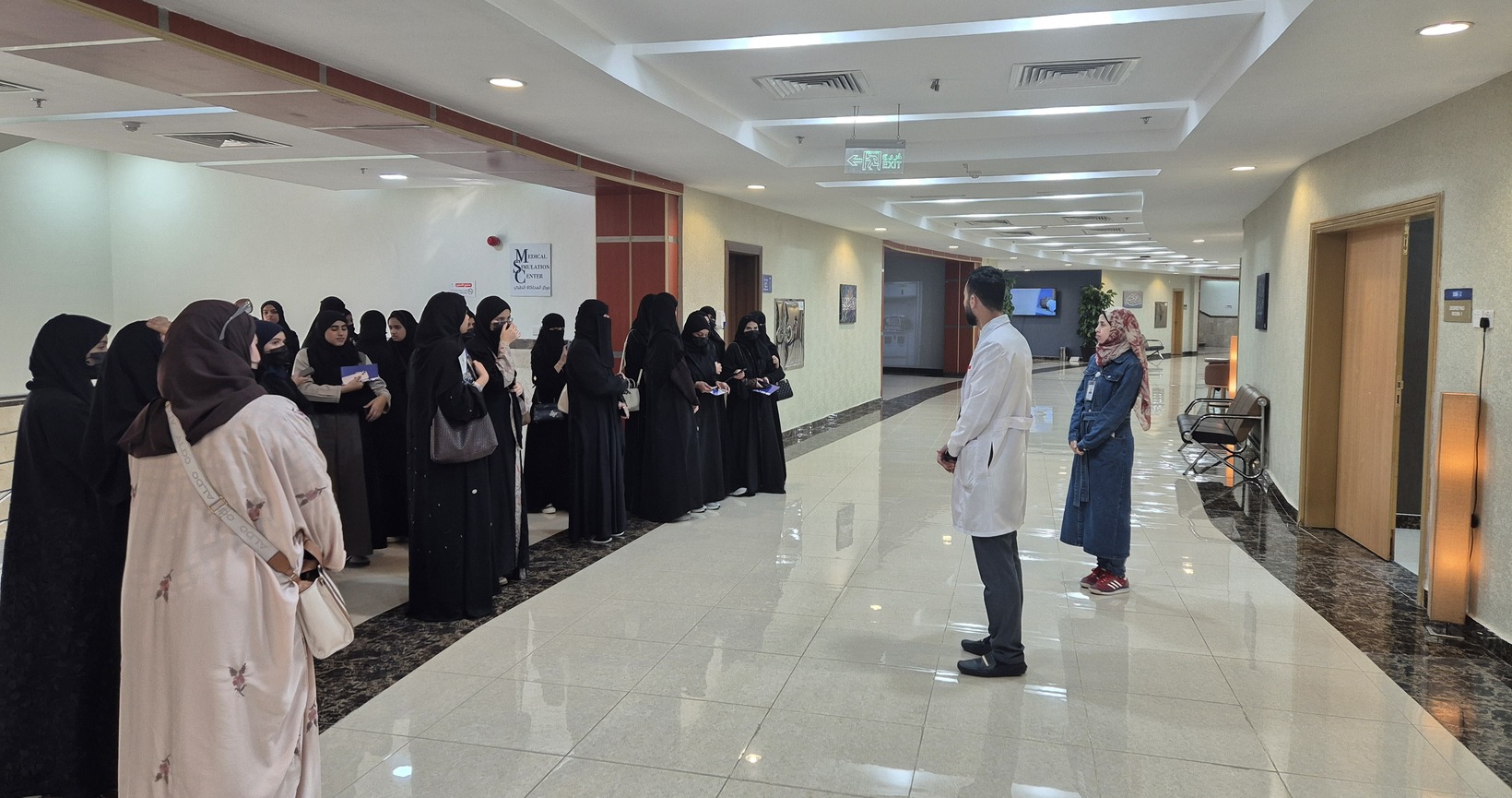 زيارة مدارس المعتز بالله الأهلية للبنات لكليات الريان الأهلية